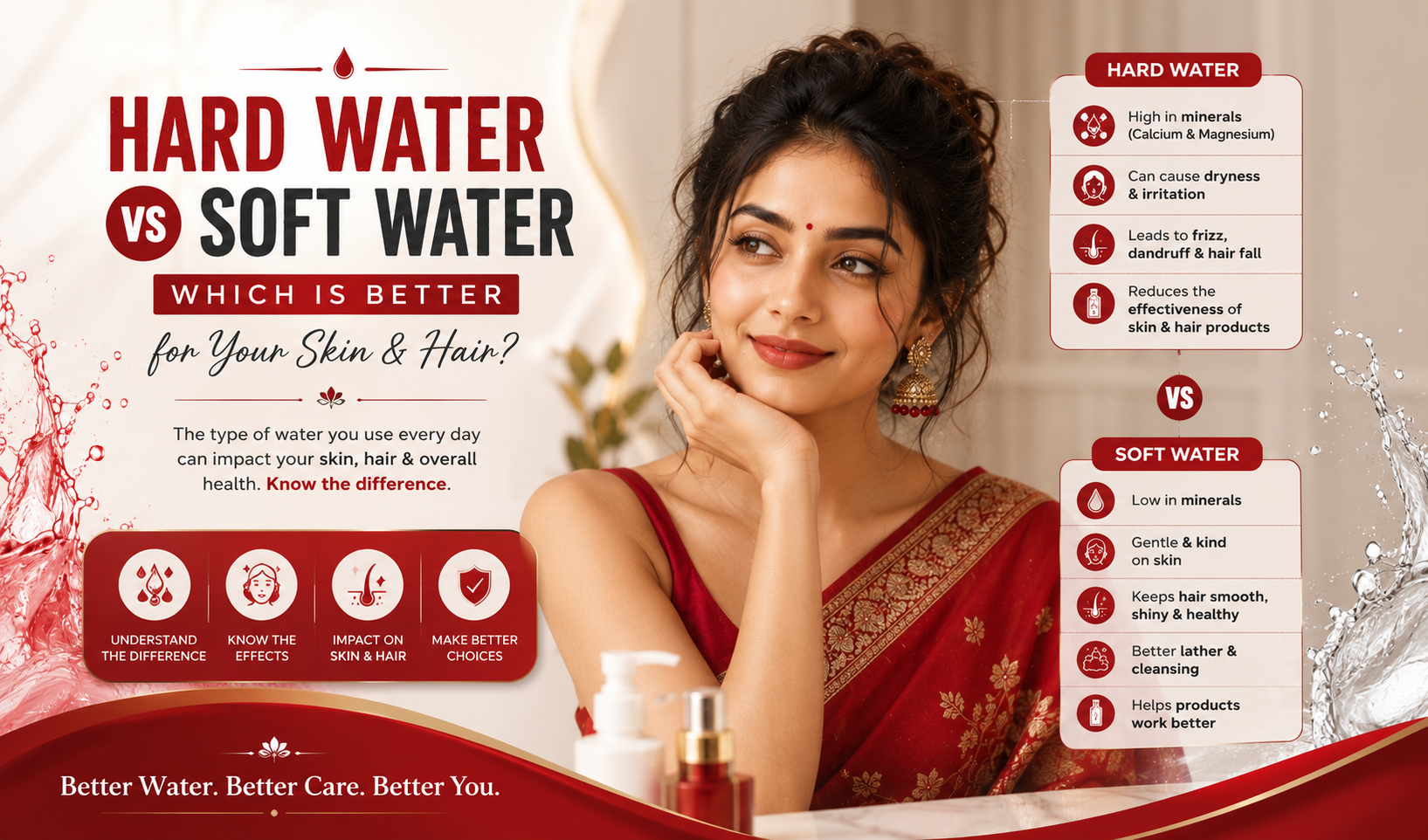 Hard Water vs Soft Water: Which Is Better for Your Skin & Hair?
