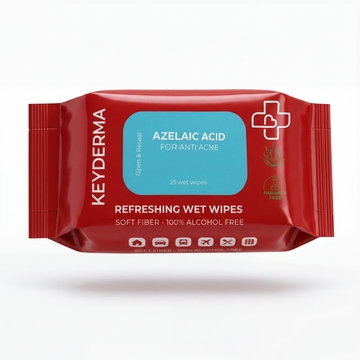 Azelaic Acid Anti-Acne Wipes (25 Pieces)
