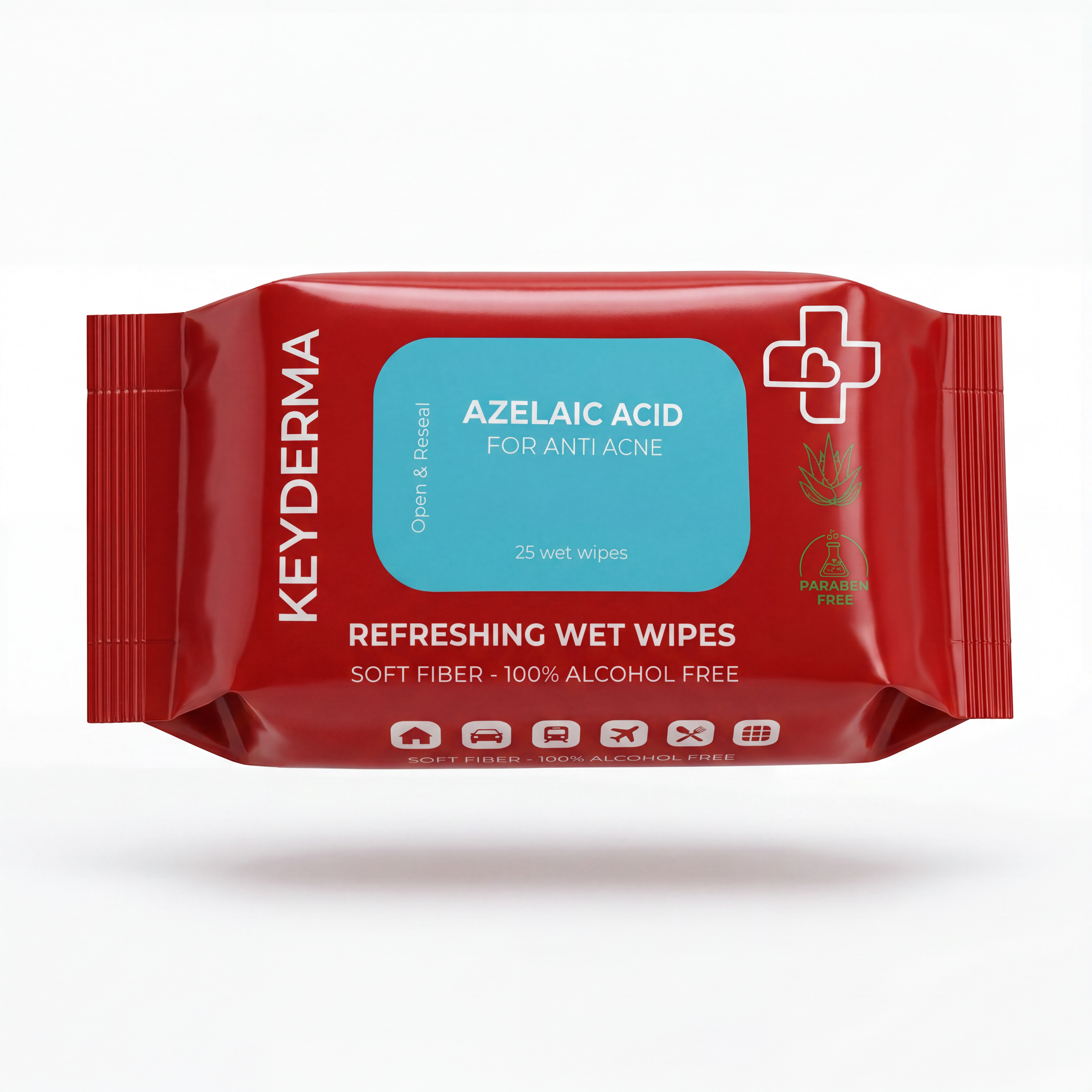 Azelaic Acid Anti-Acne Wipes (25 Pieces)