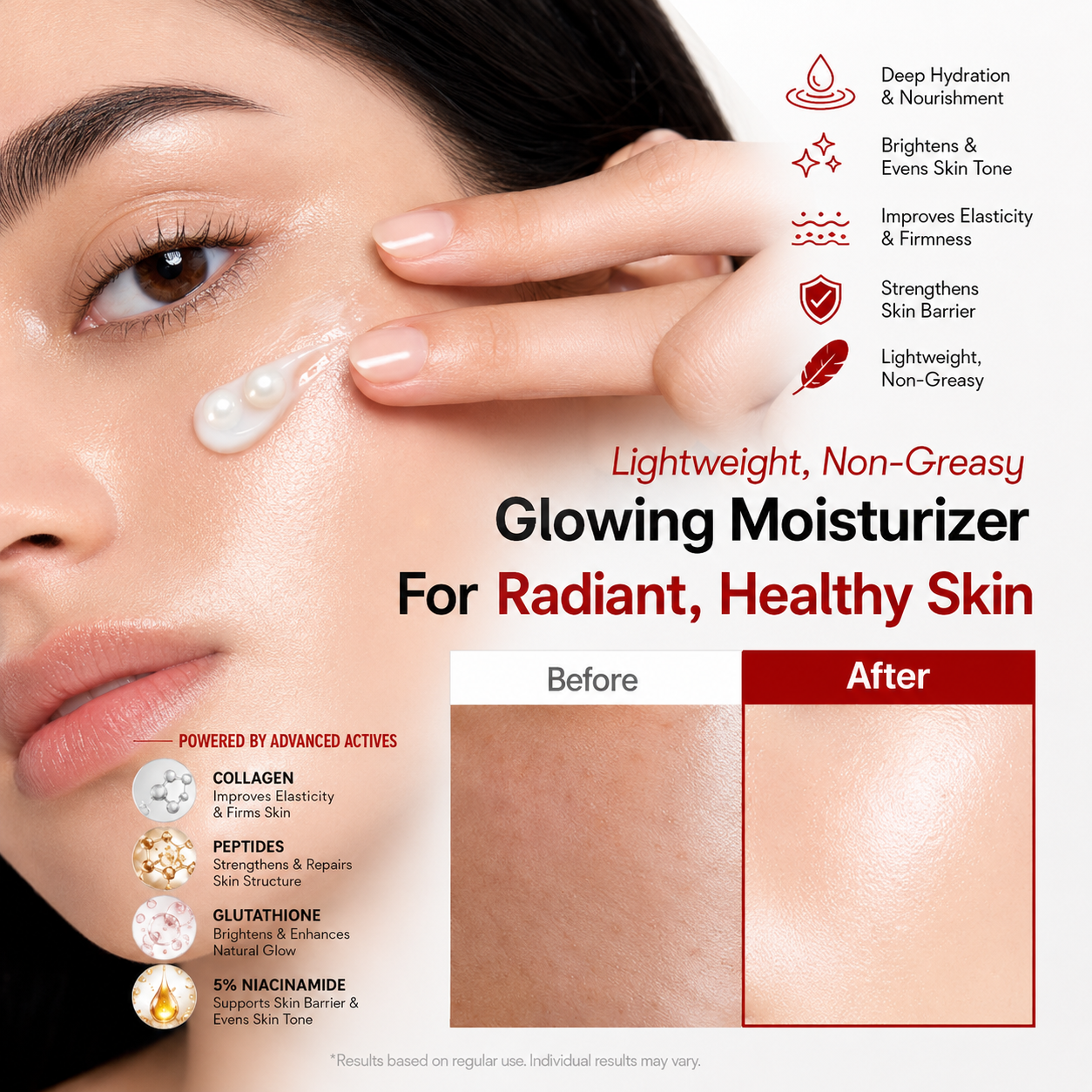 KEYDERMA Collagen, Peptide & Glutathione Capsule Cream 60gm