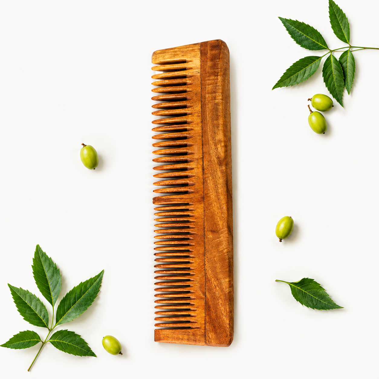 Kacchi Neem Wooden Comb