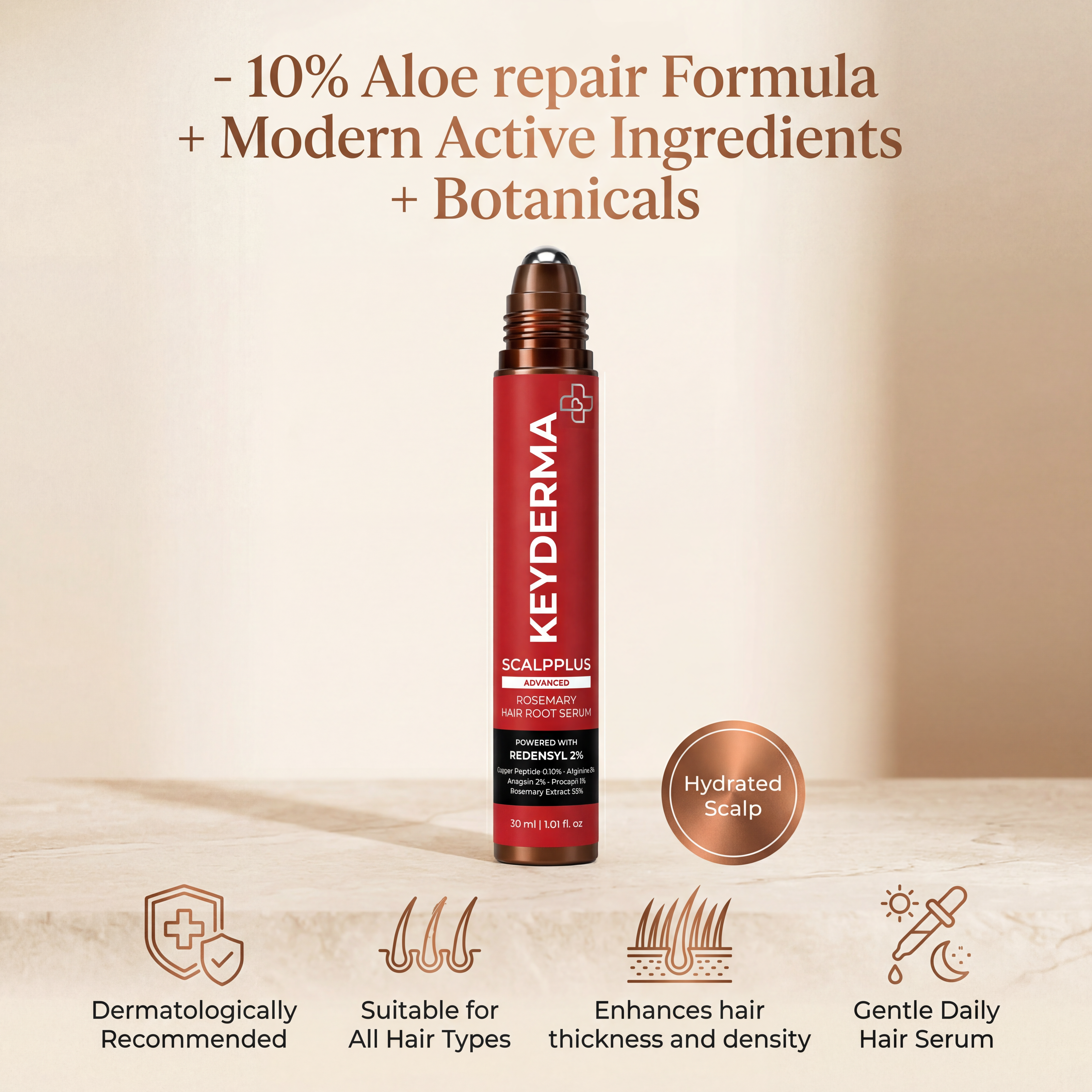 ScalpPlus Advanced Rosemary Hair Root Serum (30ml)