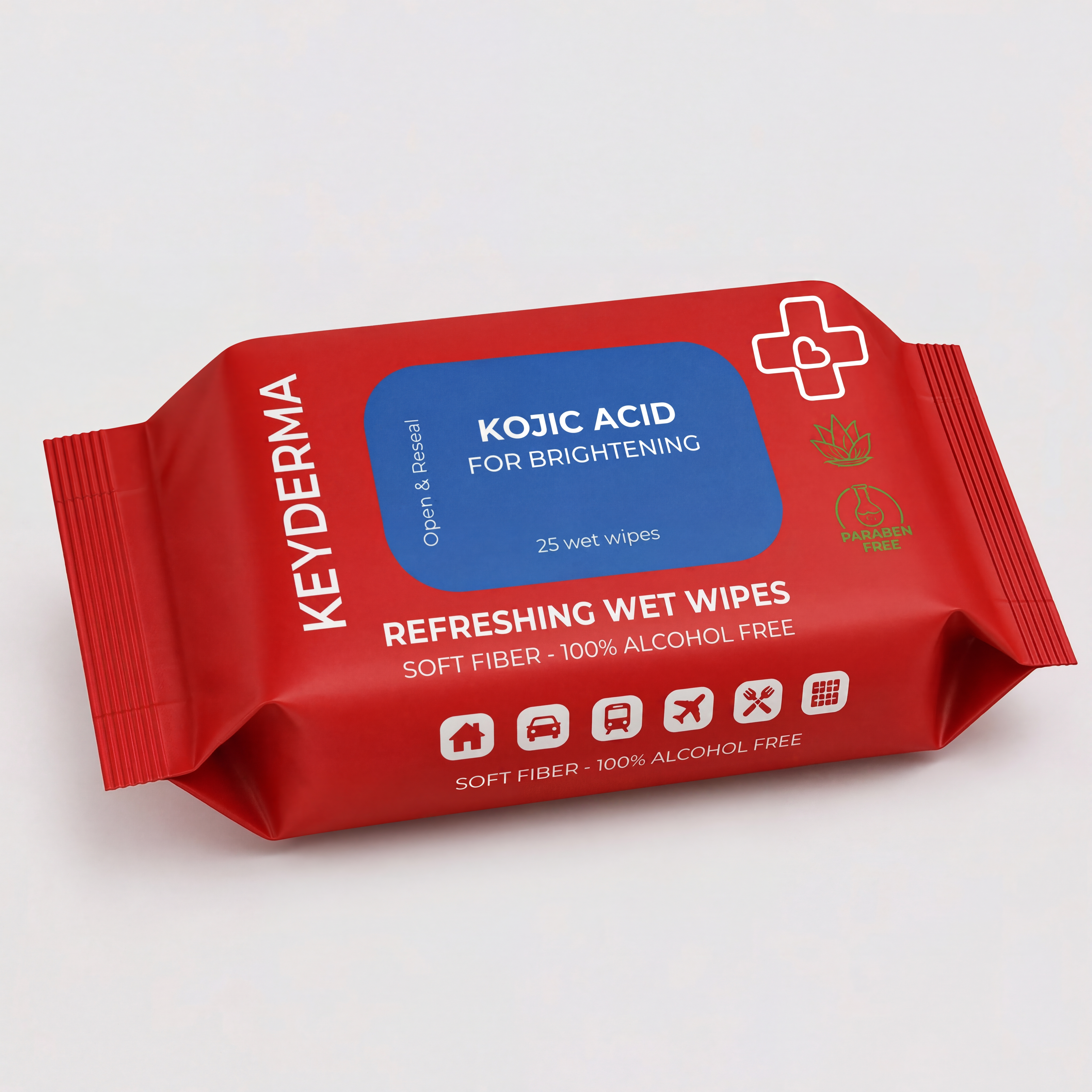 Kojic Acid Brightening Wipes (25 Pieces)