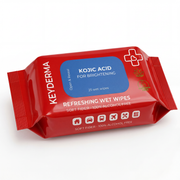 Kojic Acid Brightening Wipes (25 Pieces)