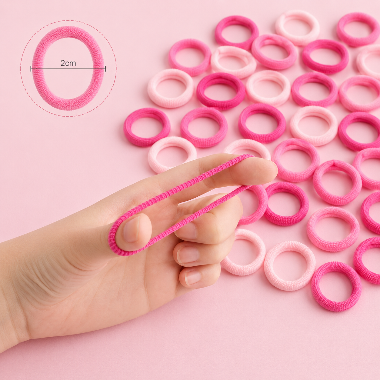 Soft Cotton Mini Elastic Rubber