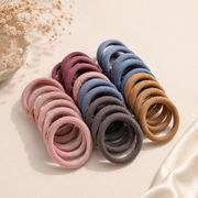 Ponytail Holders Hair Ties Rubber Bands (Pack of 60)