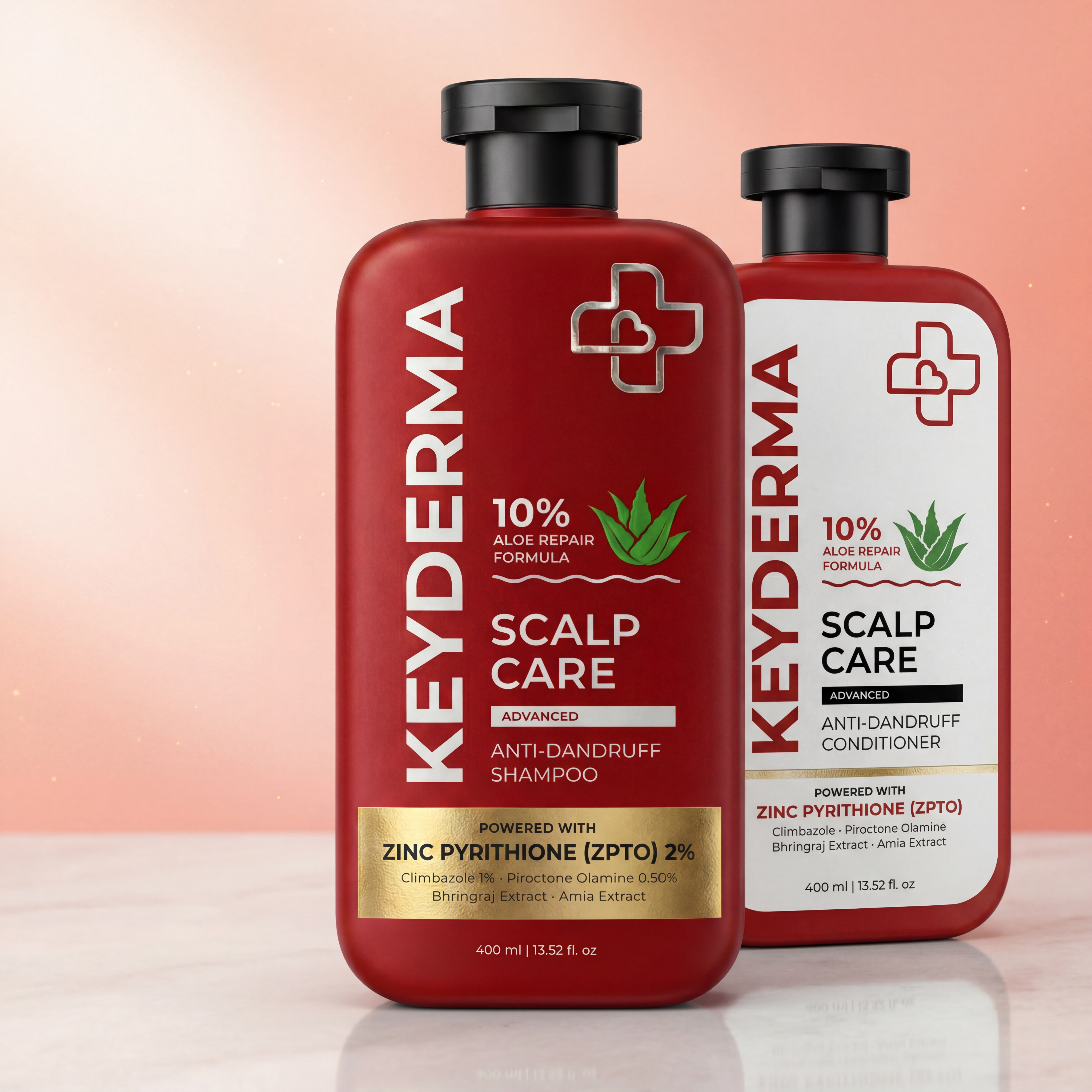 ScalpCare Advanced Anti-Dandruff Combo (Shampoo + Conditioner 400ml Each)
