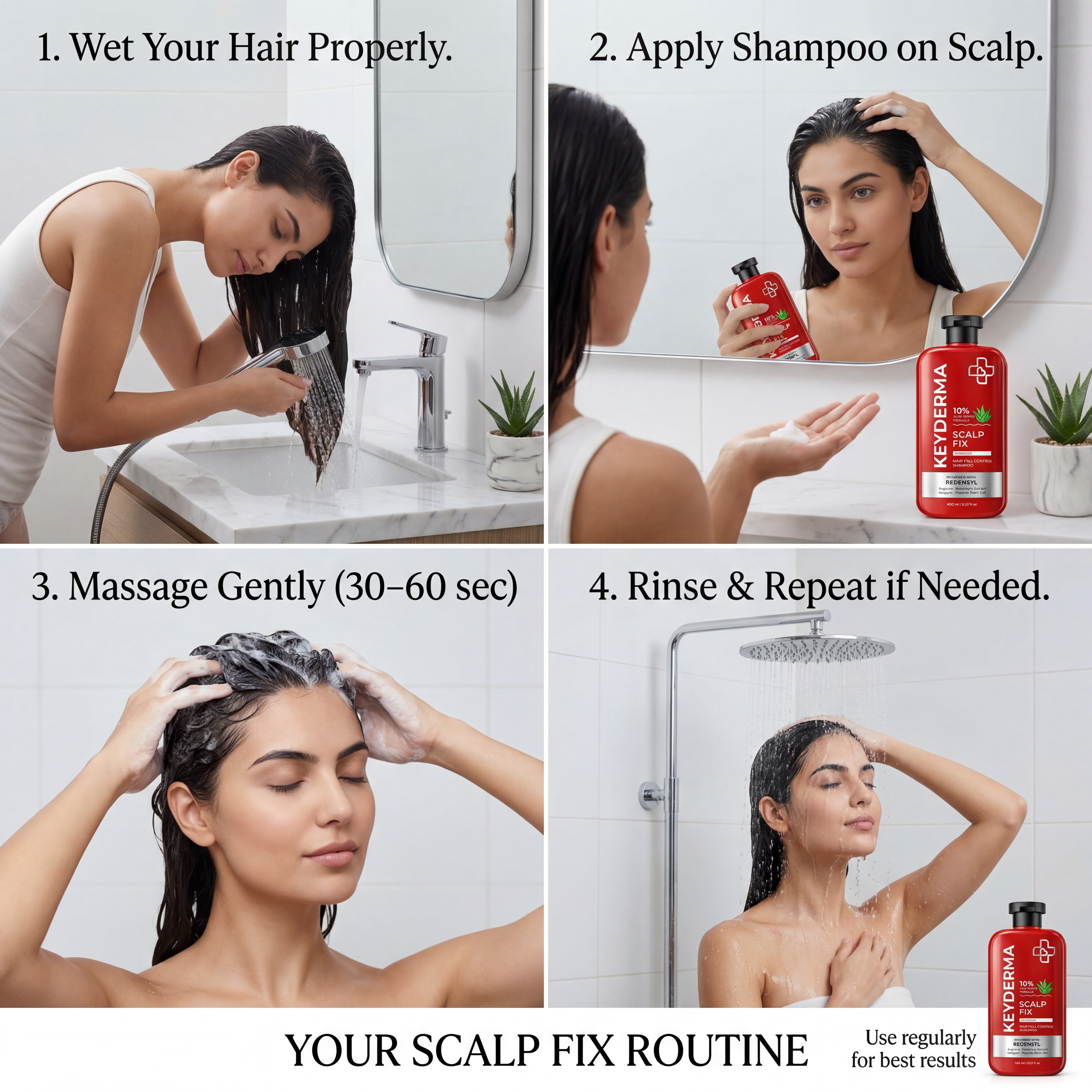 ScalpFix Advanced Anti Hair Fall Control Shampoo (400ml)