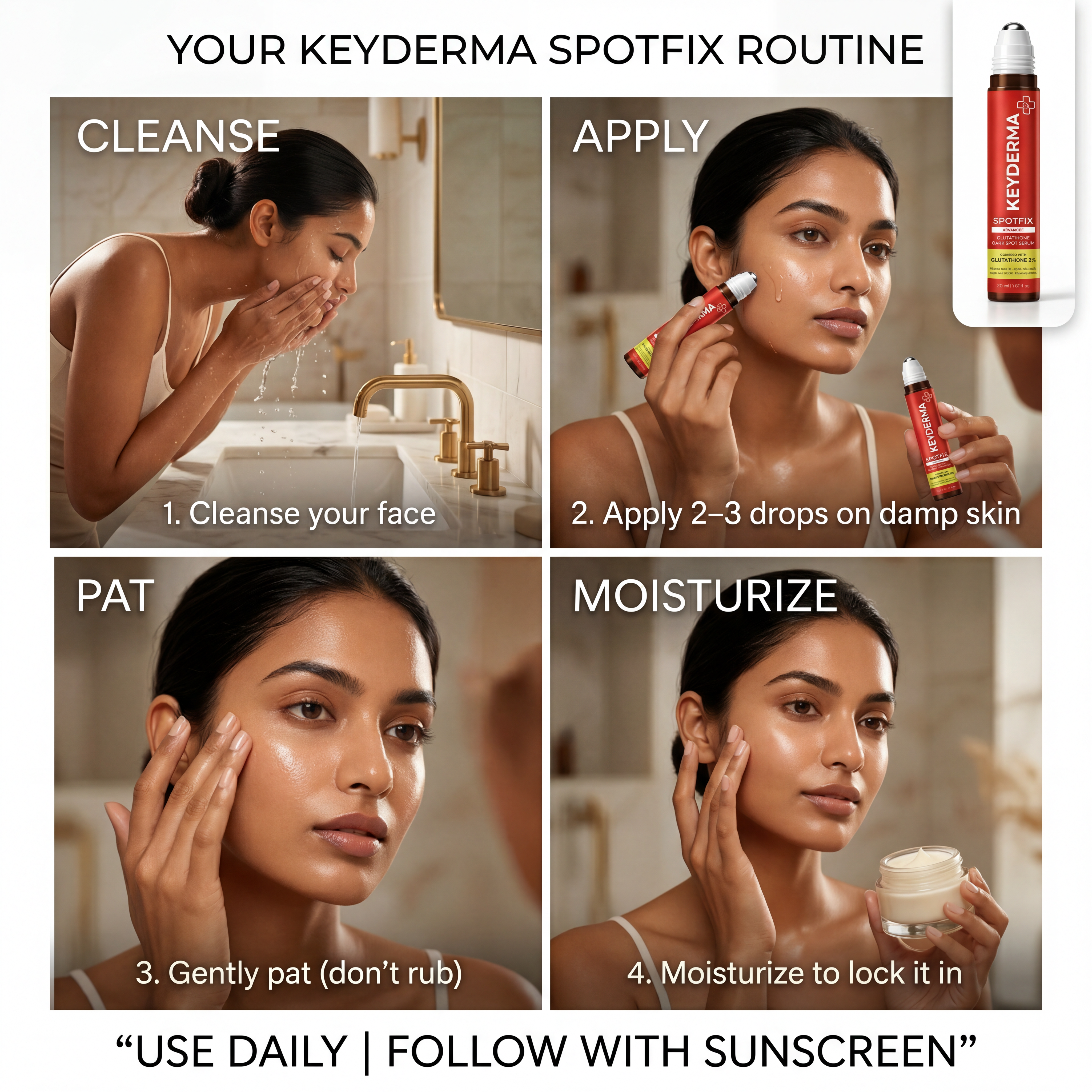SpotFix Advanced Glutathione Dark Spot Face Serum (30ml)