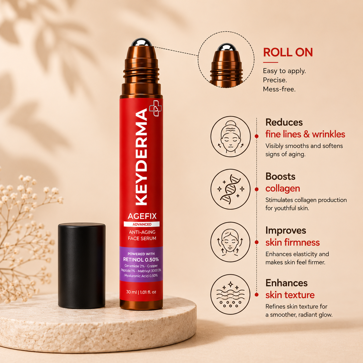 AgeFix Advanced Anti-Ageing Face Serum (30ml)
