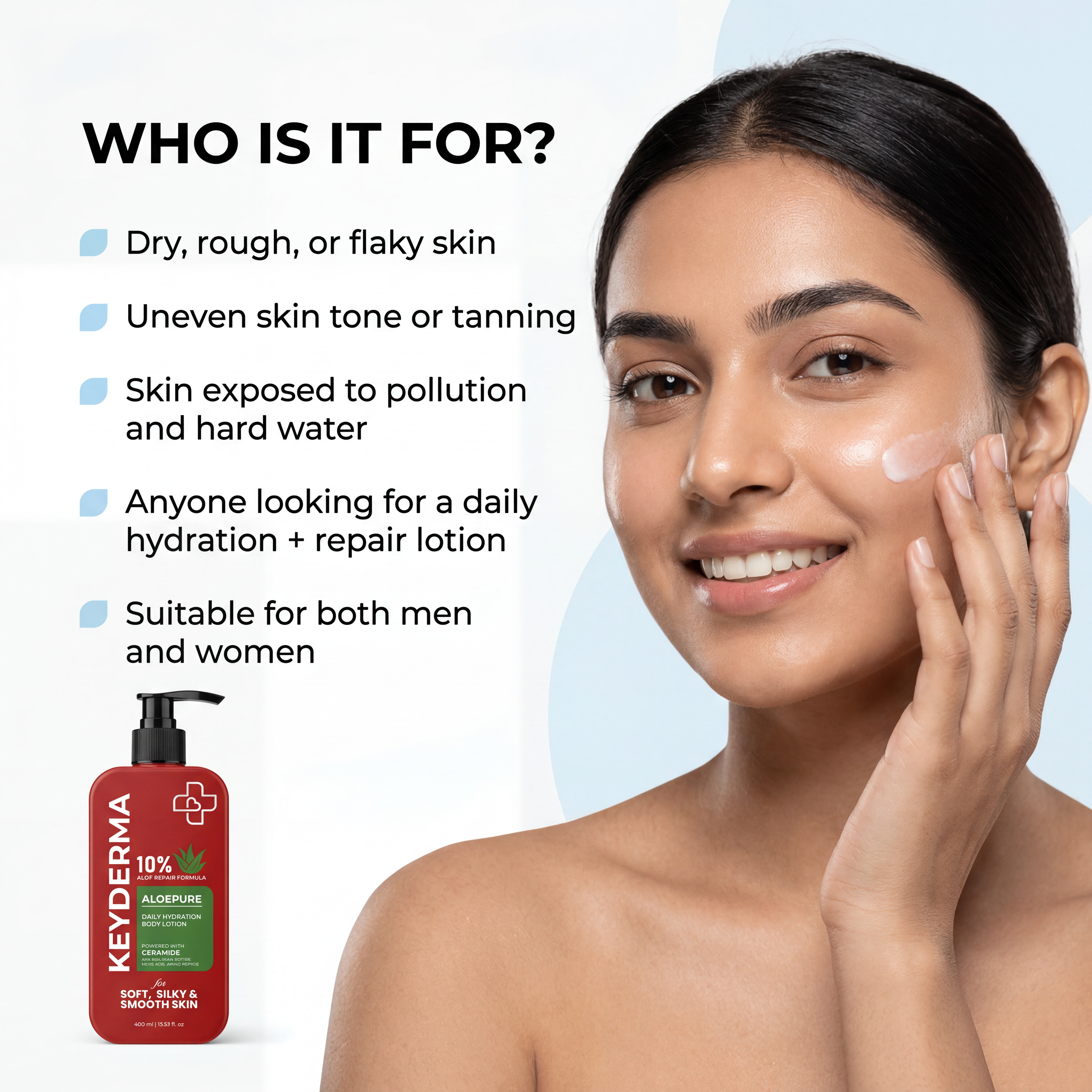 Aloepure Daily Hydration Body Lotion (400ml)