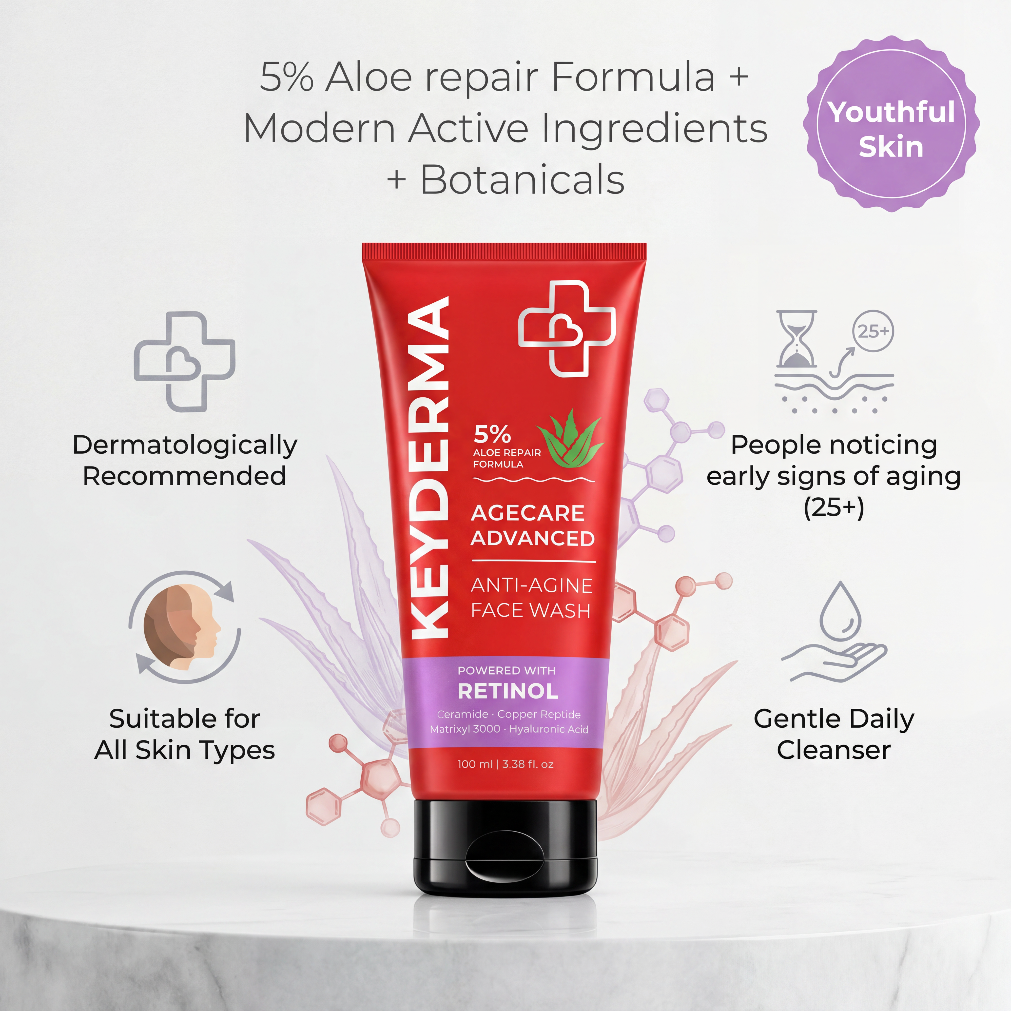 AgeCare Advanced Anti-Ageing Face Wash (100ml)