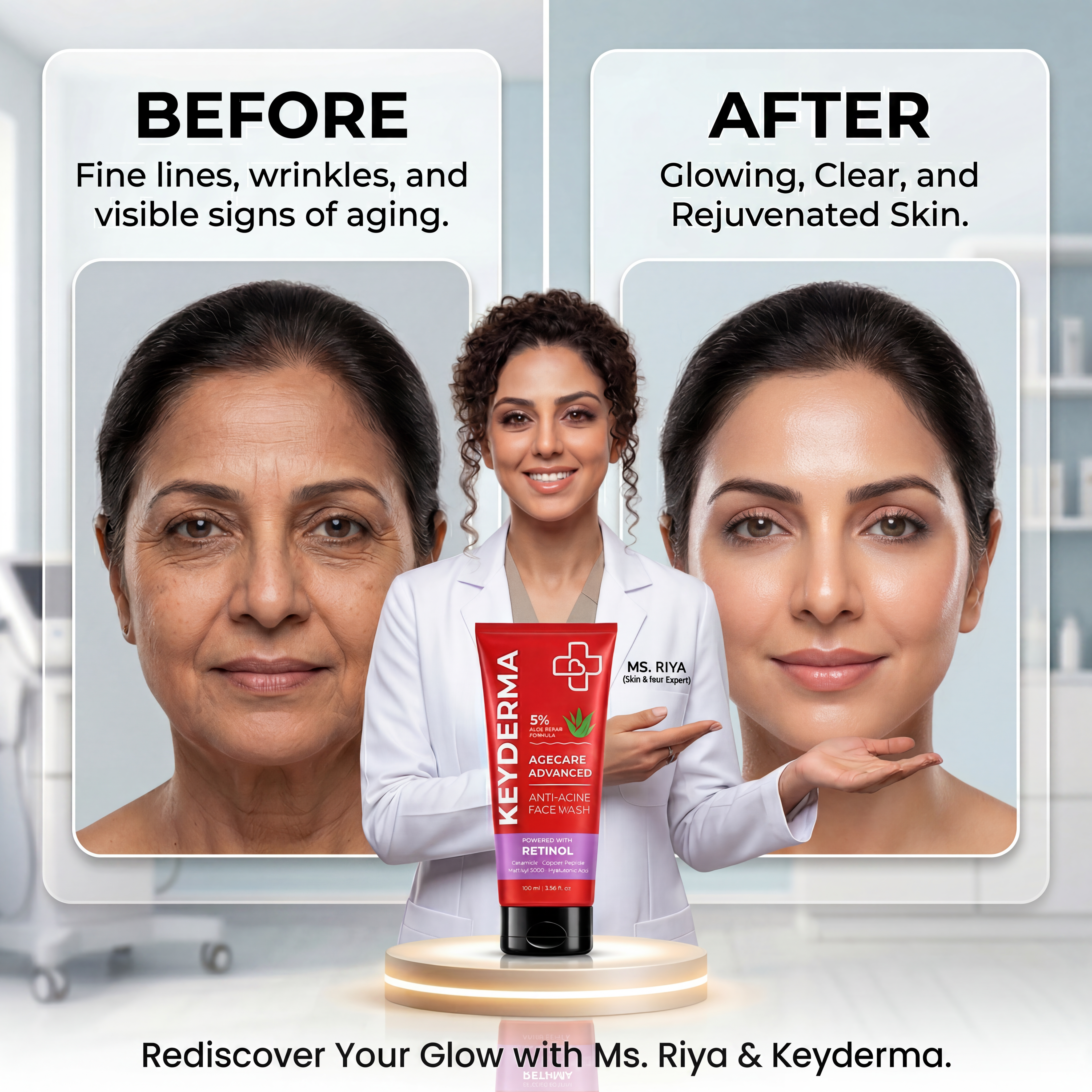 AgeCare Advanced Anti-Ageing Face Wash (100ml)