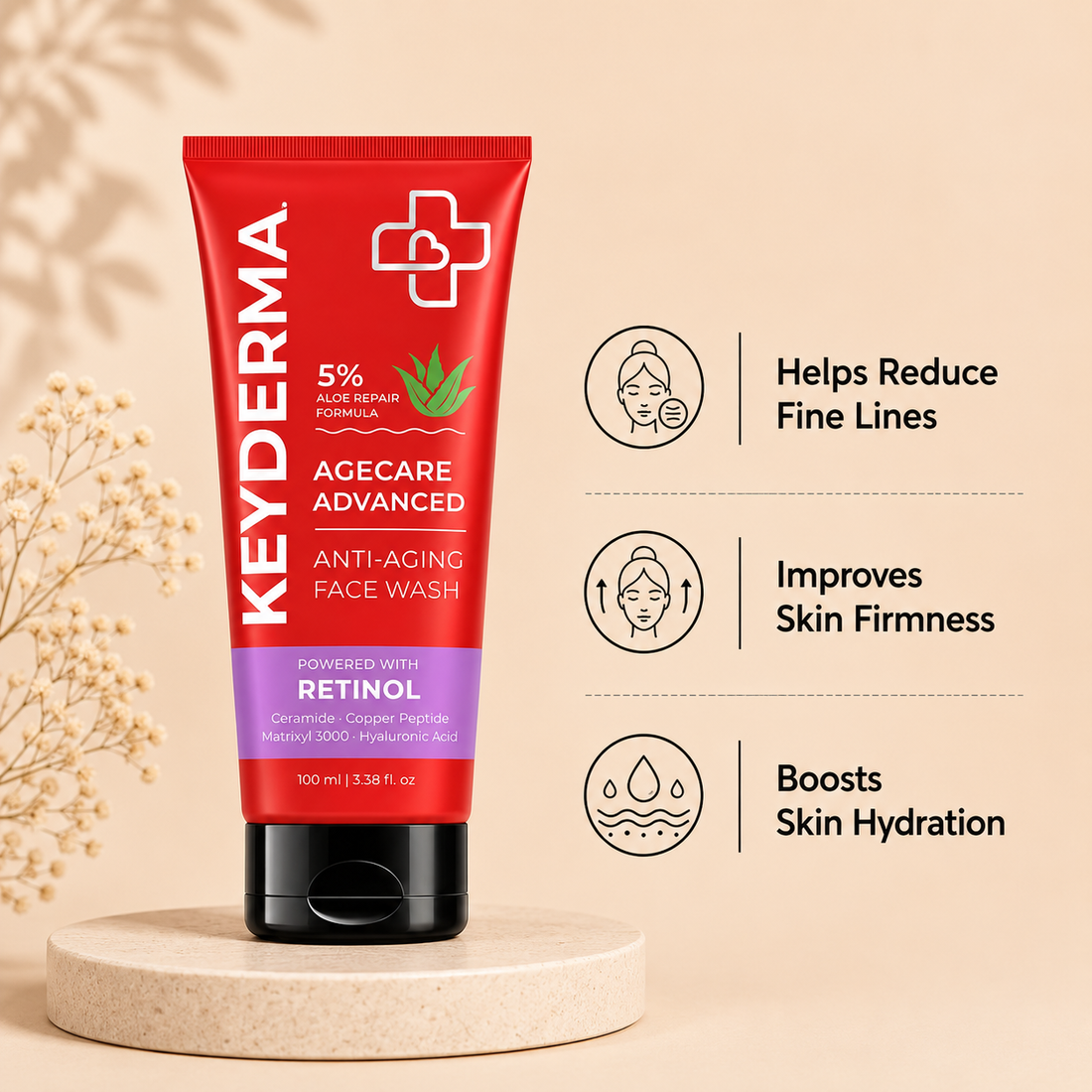 AgeCare Advanced Anti-Ageing Face Wash (100ml)