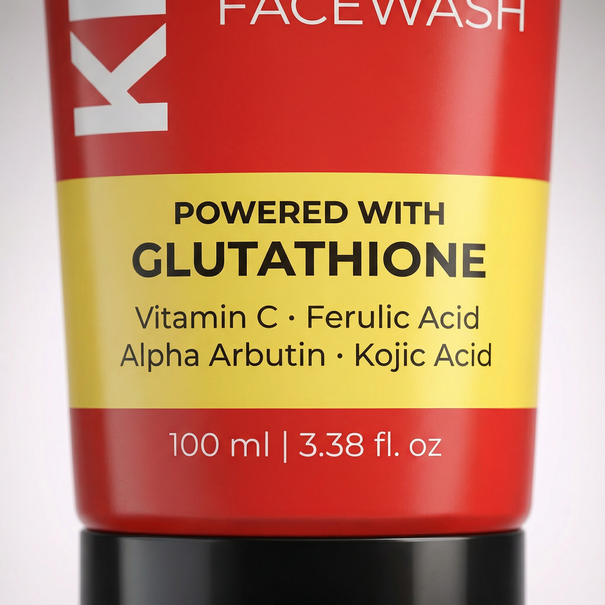Glutathione , Face wash , Vitamin C , Ferulic Acid , Alpha Arbutin , Kojic Acid 